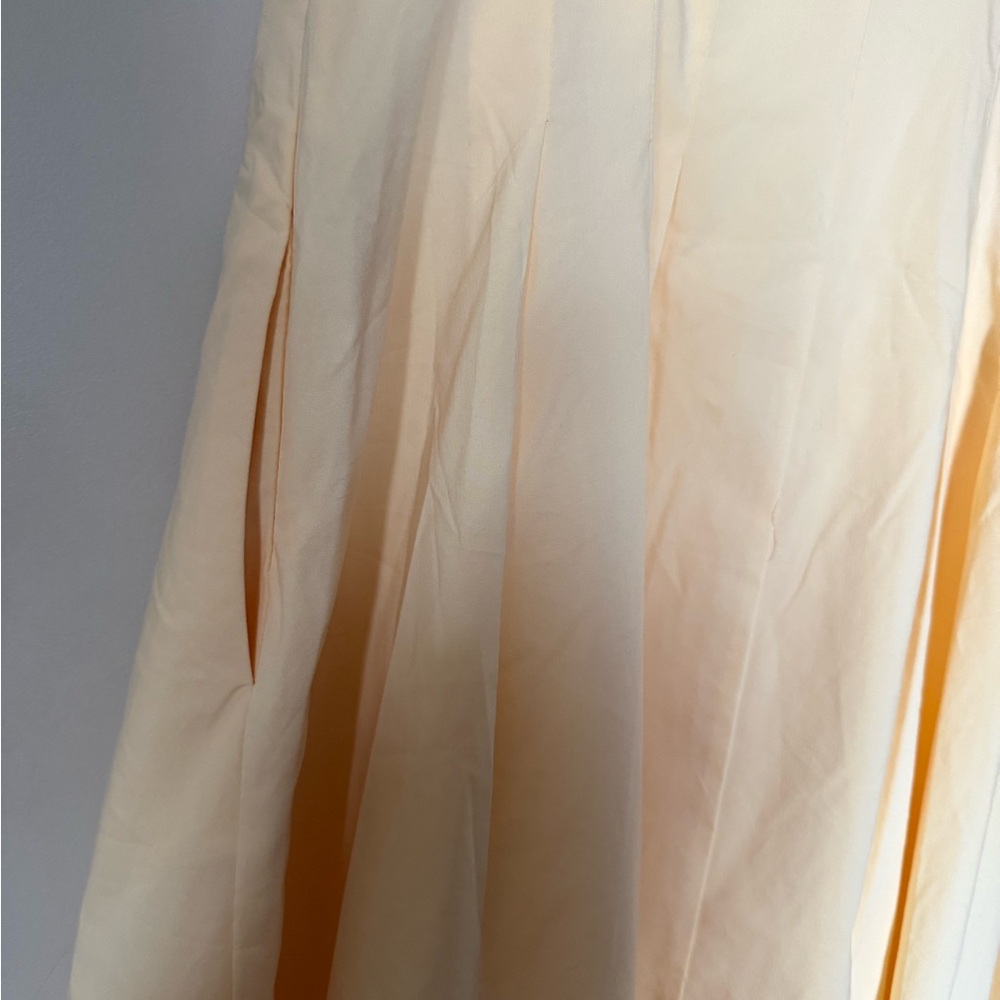 Rachel Zoe Soft Cream Long Sleeve Dress